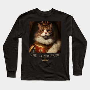 THE CONQUEROR CAT Long Sleeve T-Shirt